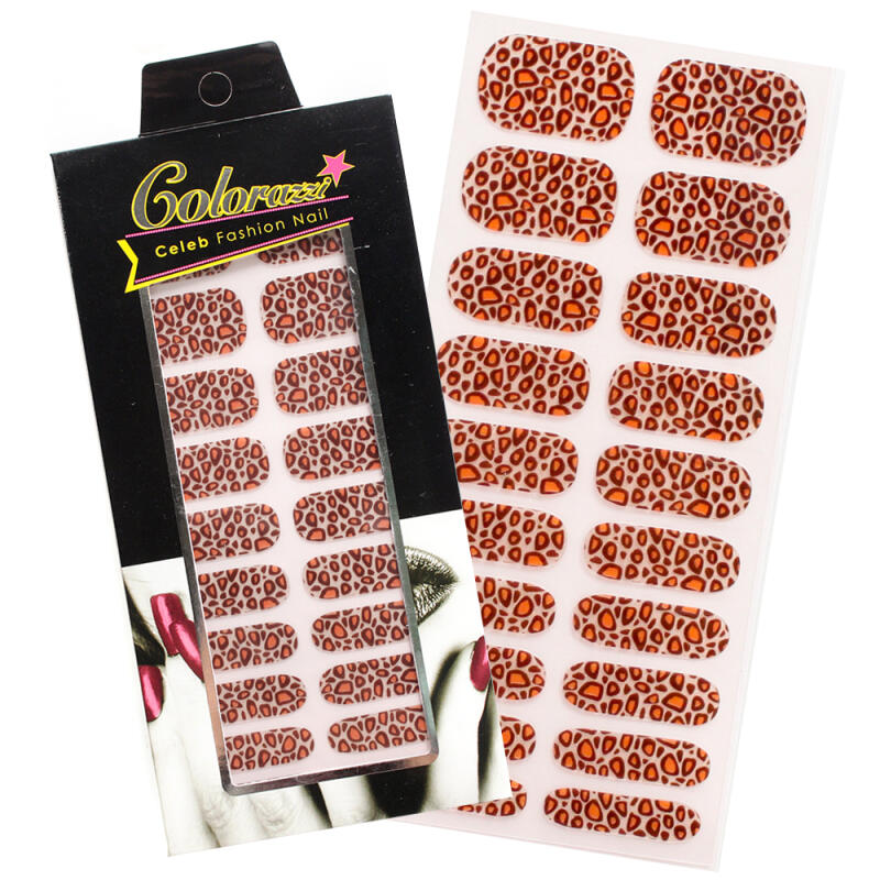 Color Latch Nail Sticker (Leopard)