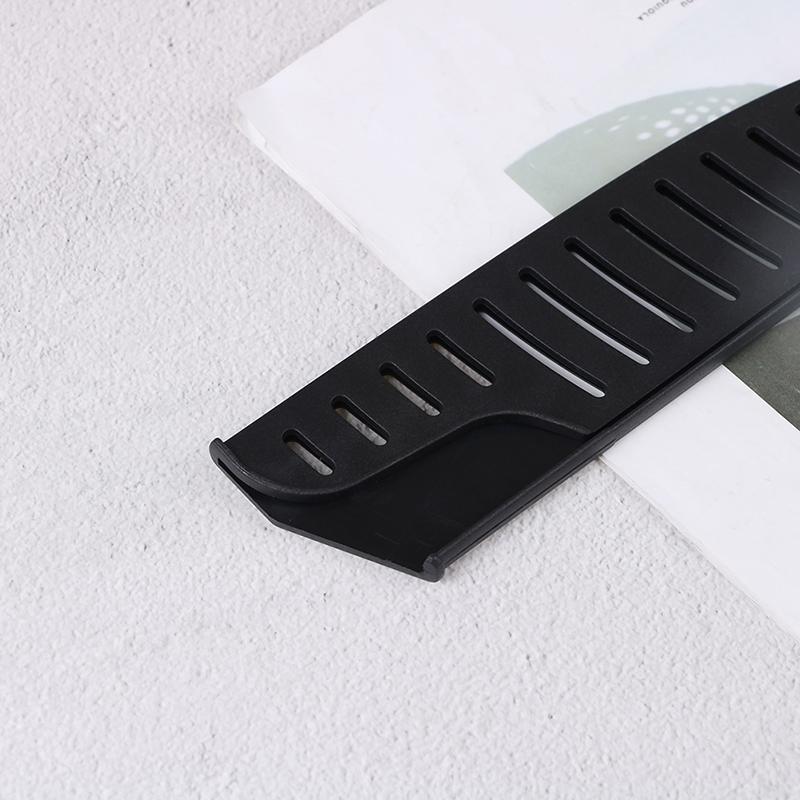 Black Plastic Kitchen Knife Blade Protector Sheath Cover For 8 Inches Knife