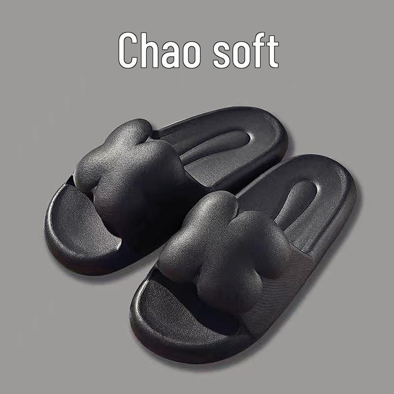 Summer Women's Cute Cartoon Non-Slip Thick-Soled Indoor Slippers