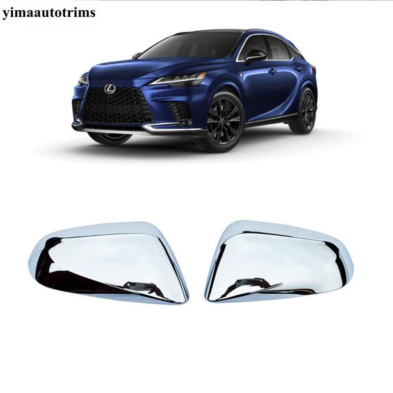 Chrome Rearview Mirror Rear Bumper Fog Light Lamp Eyebrow Door Handle Cover Trim Accessories For Lexus RX 350h 450h  - 2025