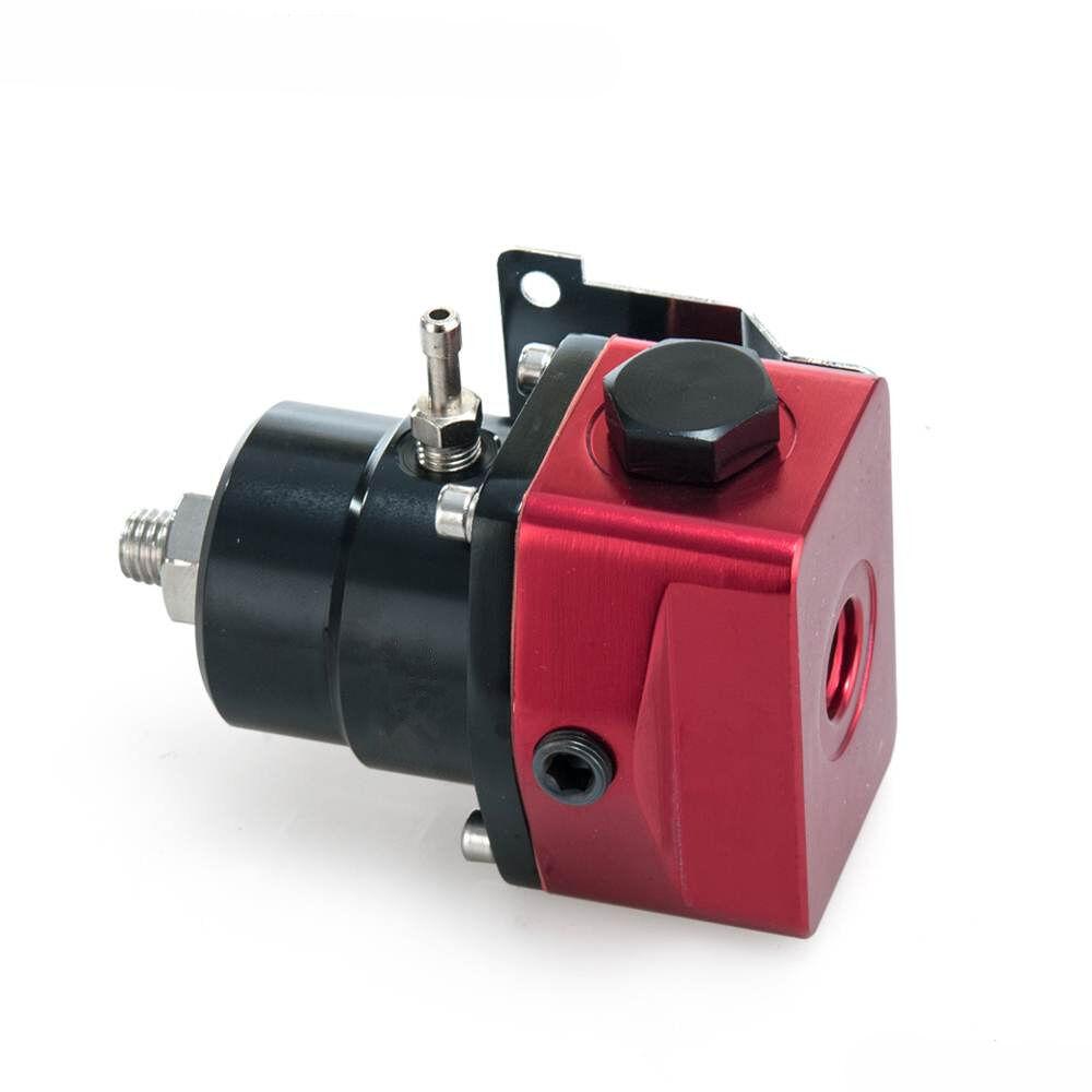 Universal Metal Adjustable Fuel Pressure Regulator + 160psi Gauge AN 6 Fitting E