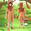 Costume Cosplay Lion du Magicien d'Oz, Tenue d'Animal à Longs Cheveux pour Performance Scénique Adulte