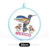 Tortilla Warmer Pouch Round Thickened Insulated Fabric Bag Keep Food Warm For Burrito Pancake Kitchen Dining Party Use