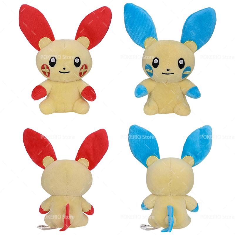 Pokemon Wooper Kangaskhan Nidoran Lugia Plush Toys Kawaii Plusle Minun Soft Anime Dolls Stuffed Animal Birthday Perfect Gift