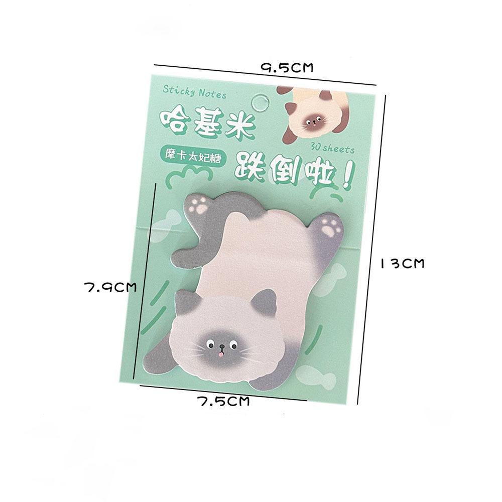 1 Piece Lovely Animal Sticky Notes Memo Pad Paper School Supplies Planner Stickers Stationery