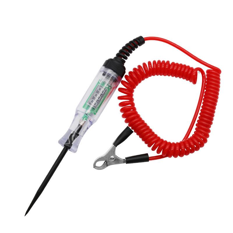 Multivoltage Automotive Circuit Tester Pen: 6V/12V/24V Electric Light Tool for Car Voltage Detection