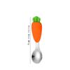 Kids Carrot Spoon & Fork Feeding Set