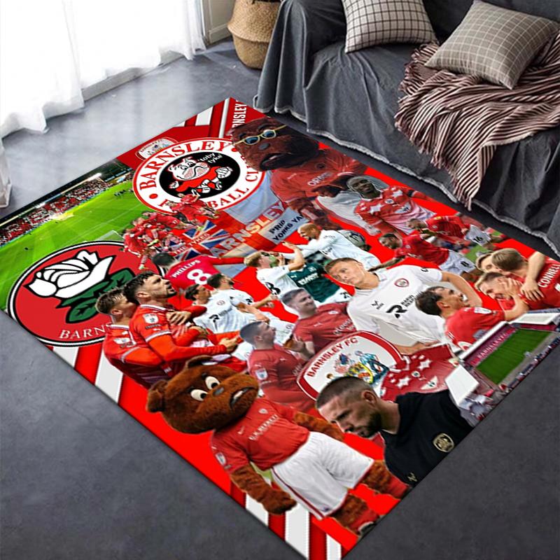 Barnsley Fc Carpet Rug For Living Room Bedroom Home Sofa Decorationkids Play Nonslip Floor Mat