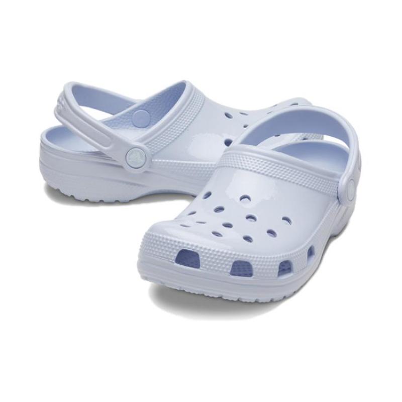 Crocs Classic High Shine Clog 'Dreamscape' EVA Slip-Resistant and Wear-Resistant Clogs Unisex Light Blue