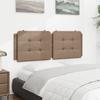 VidaXL Coussin de Tête de Lit, Oreiller Rembourré de Tête de Lit, Accessoire de Lit de Chambre à Coucher Intérieur, 374854