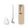 Golf-Langstiel-Toilettenbürste, Silikon-Toilettenbürsten für Badezimmer, Toilettenreinigungsbürste, Biegsamer Silikonbürstenkopf