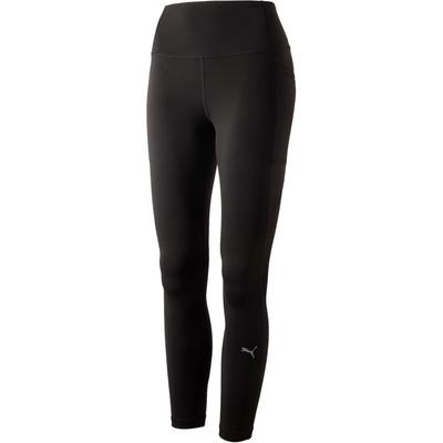 Puma Logo Print Slim High-Waisted Sports Pants Women Pants Black 526984-01