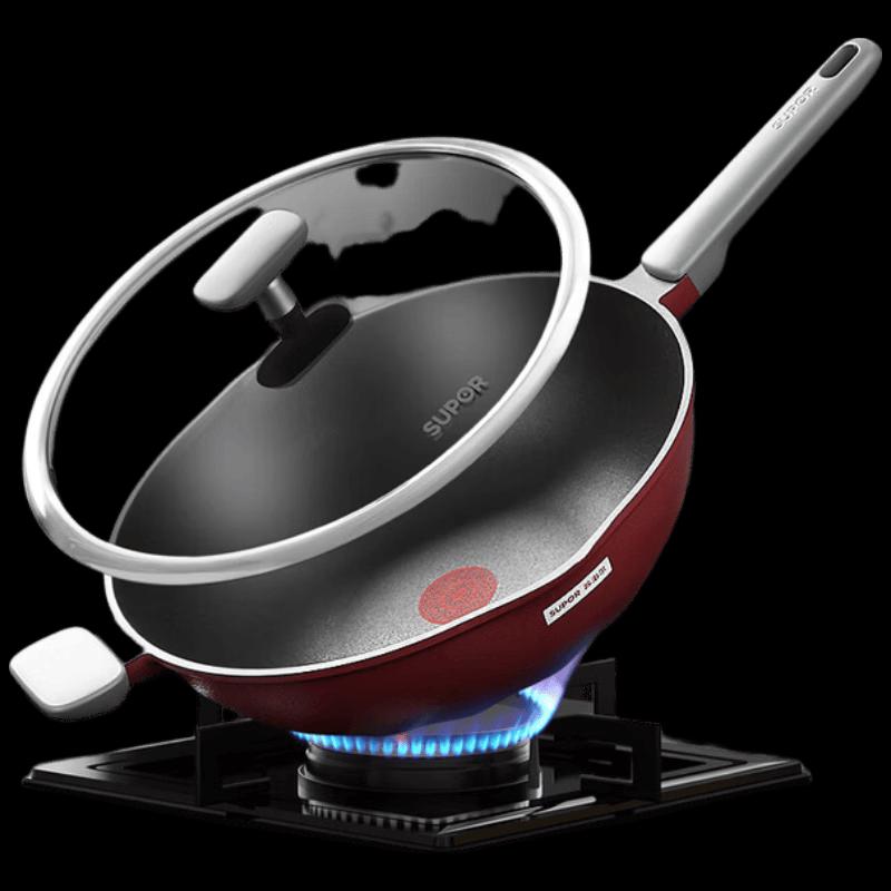 Supor Red Dot Titanium Non-stick Wok