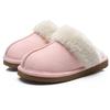 Fashion Crestar Women's Fuzzy House Slippers Winter Fluffy Memory Foam Suede Slippers with Faux Fur Collar Comfort Warm Indoor Slippers