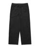 COVERNAT Moleskine One-Pleat Wide Fit Belted Pants Charcoal