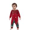 Christmas Prints Family Matching Long Sleeve Tops+Pants Set Family Matching Sets