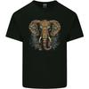 Ein Elefant mit Stammesmarkierungen Herren Baumwoll T-Shirt Top Unisex T-Shirt