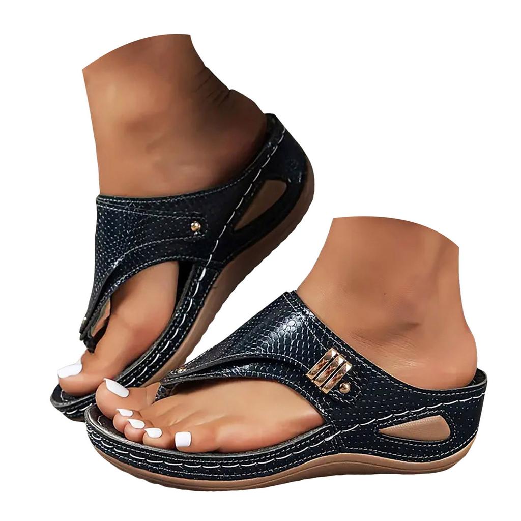 Flip Flop Heels Sandals For Women Flip Flops For Ladies Summer Wedges Shoes Women Slippers Bohemian Sandals Fashion Talons Femme