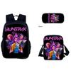 Set Zaino Kpop Hunterxhunter Con Poliestere Traspirante Per L'Uso Scolastico