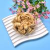 Siliconen 3D Pioenroos Vorm voor Mousse, Gelei, Fondant en Kaarsen