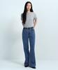 MUSINSA STANDARD WOMAN Women'S Wide Denim Pants [Medium Indigo]