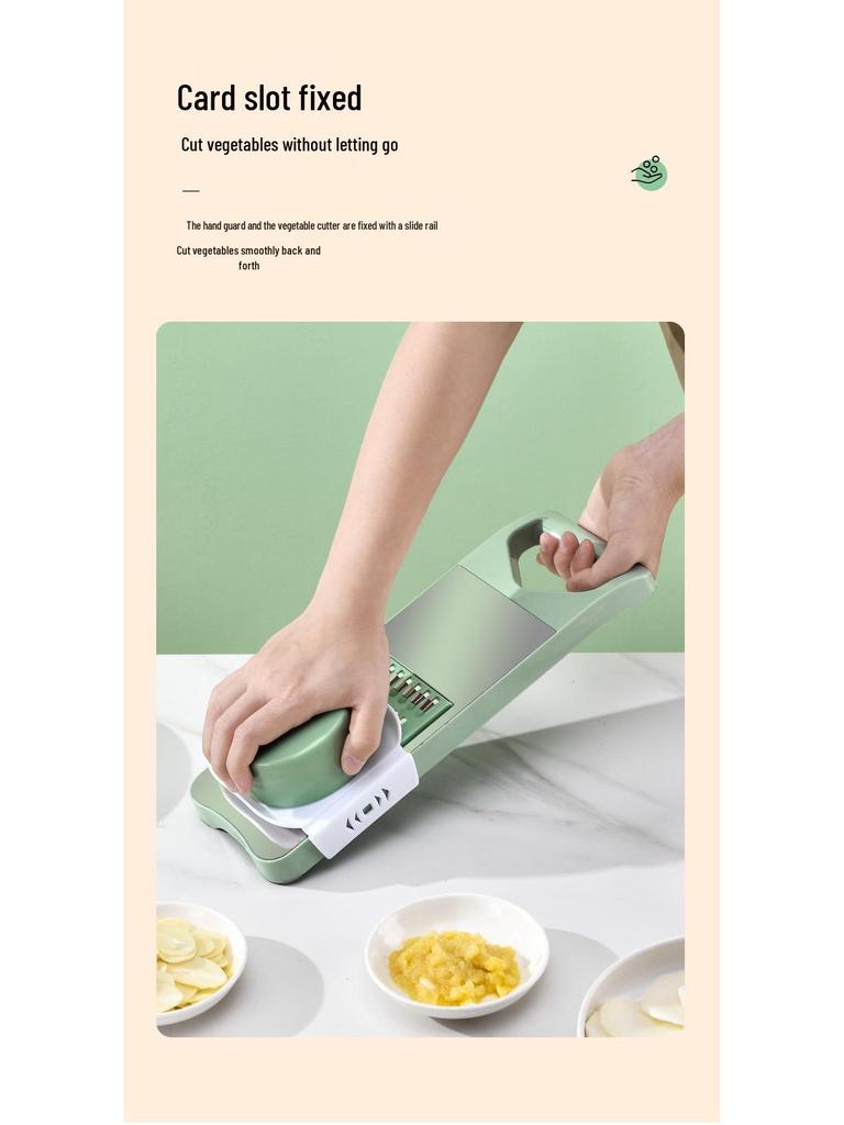 Multifunctional Kitchen Vegetable and Potato Slicer Grater Cutter