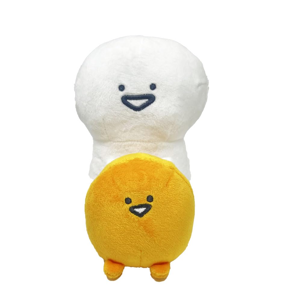 

Official Obungu to Issho Buruburu Hug Plush 15cm Toy, Approx. (White) белый
