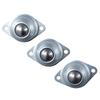 6 Pcs 360º Rotation Universal Ball Casters Steel Round Ball Transfer Unit  Transmission Furniture