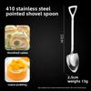 Stainless Steel Watermelon Spoon With Modern Minimalist Design For Childrens Dessert And Ice Cream Use