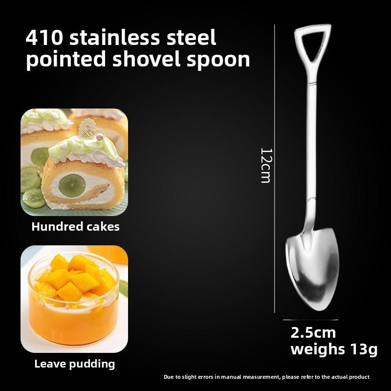 Stainless Steel Watermelon Spoon With Modern Minimalist Design For Childrens Dessert And Ice Cream Use