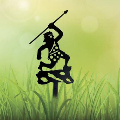 Garden Metal Figurine Outdoor Statue