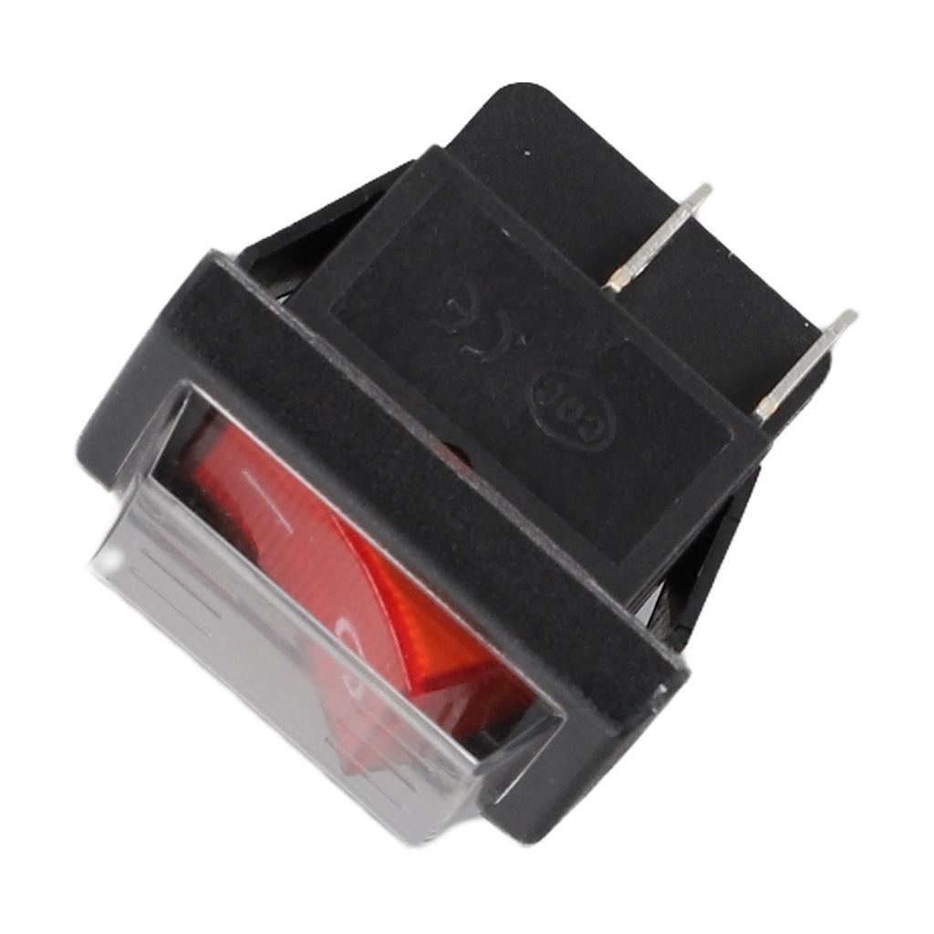 16A 250V Rocker Switch 4 Pins With Waterproof Cover
