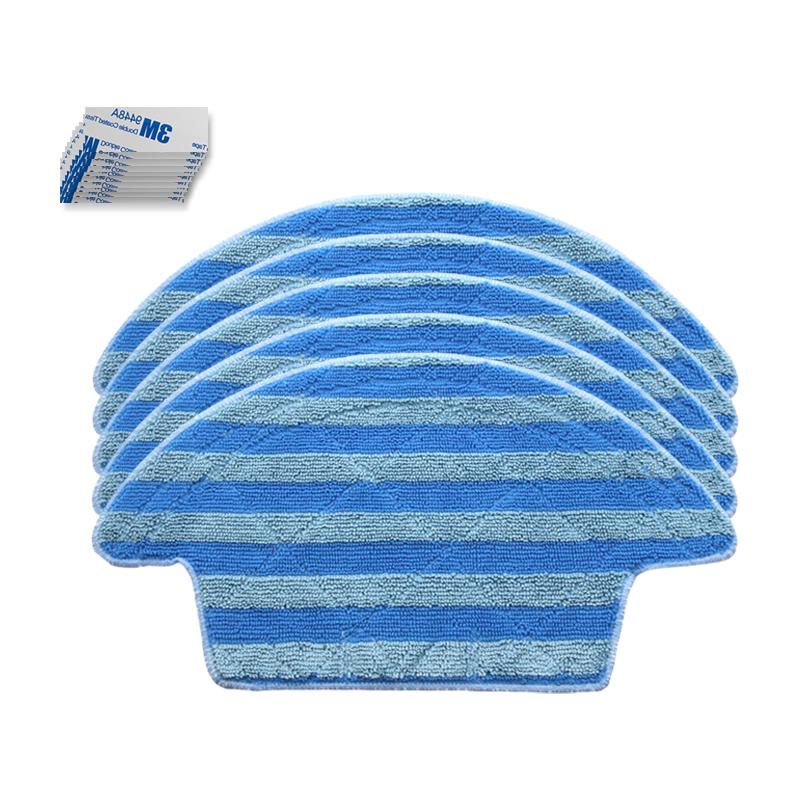 For iLife Chuwi V55 Pro Side Brush Strainer Hepa Filter Mop Cloth Replacement Pack Robotic Vacuum Cleaner Spare Kit Part