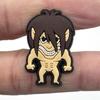 Attack on Titan Rubber Shoe Charms - Decorative Buckles for Garden and Hole Shoes