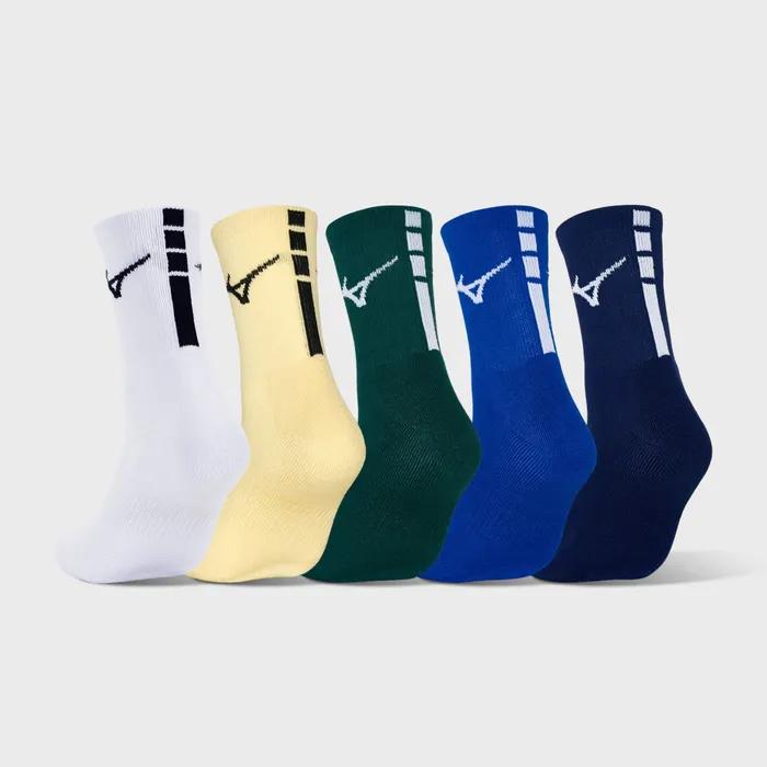 Mizuno Cushion Mid 5 Pairs (4 Colors)