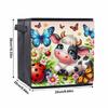 Cows and Butterflies 5D Diamond Painting Storage Basket Full Round Drill Mosaic Diamond Embroidery Cross Stitch Kits Home Decor Home Decor