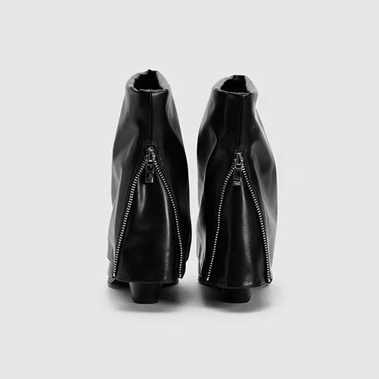 Mode 2025 Herbst/Winter Neue Damen Stiefel mit hohen Absätzen Langer Schaft Gummistiefel Spitzschuh Langer Schaft für Damen