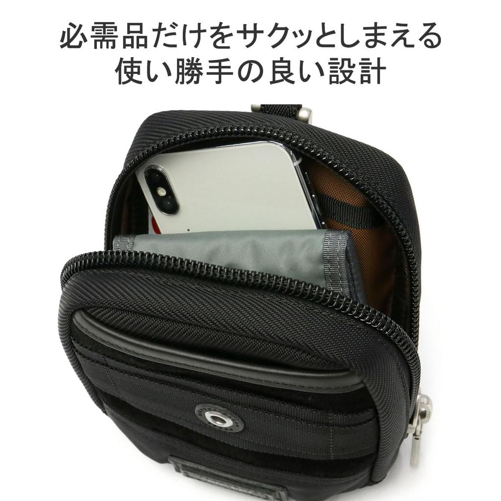 Nostalgia Shoulder Pouch 02723 [Masterpiece] BLACK-A