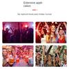 5Pcs Hanging Bachelorette Party Shot Glasses Transparent Reusable Shot Glass on Beaded Necklace Waterproof Simple Plastic Cups