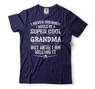 Lustiges Oma Shirt Oma rockt es Shirt Oma Shirt Großmutter T-Shirt