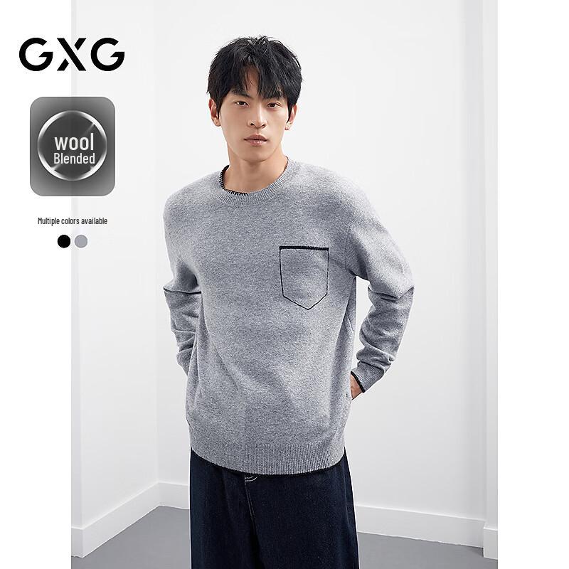 GXG Men s Wool Blend Round Neck Sweater XXL