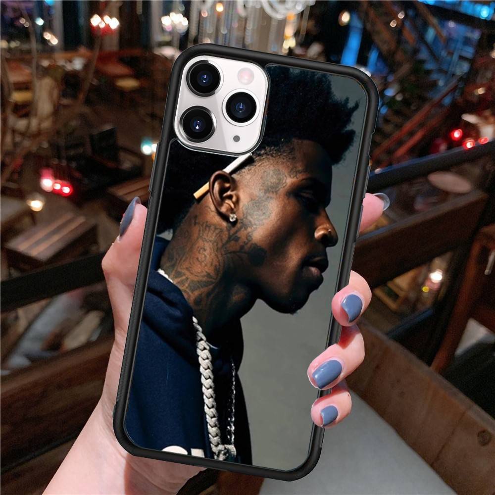 Rapper Youngboy Never Broke Again PC+TPU Phone Case For IPhone 17 16 15 14 13 12 11 Pro Max Plus Kawaii Cartoon Cover