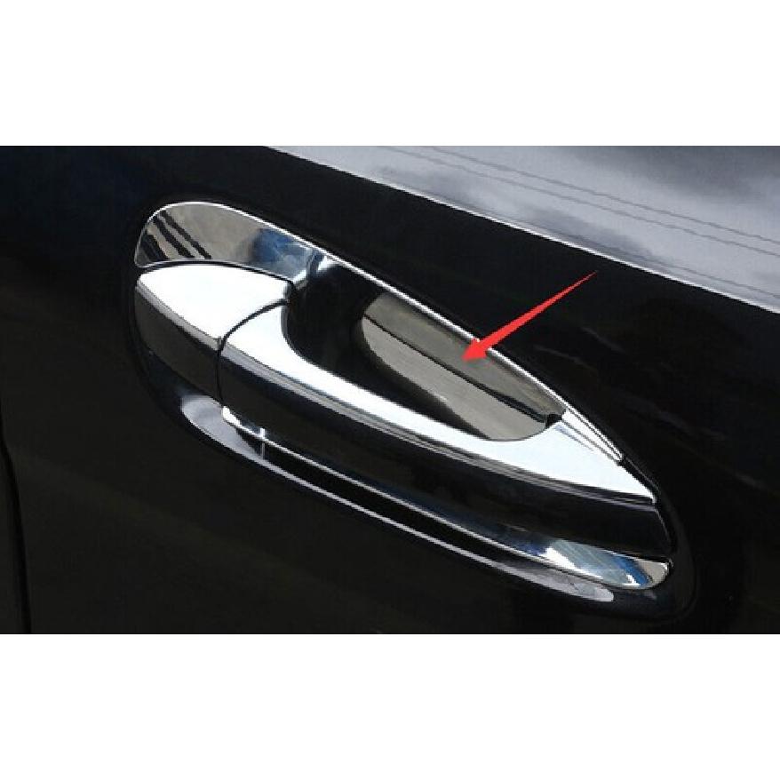 Chrome Outside Door Bowl Cup Cover Trim 4pcs Fit For Mercedes-Benz GLK 2009-2015