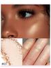 Rose Diamond Highlighter Blush & Contour Palette: 3D Pearlescent Face & Eye Brightener
