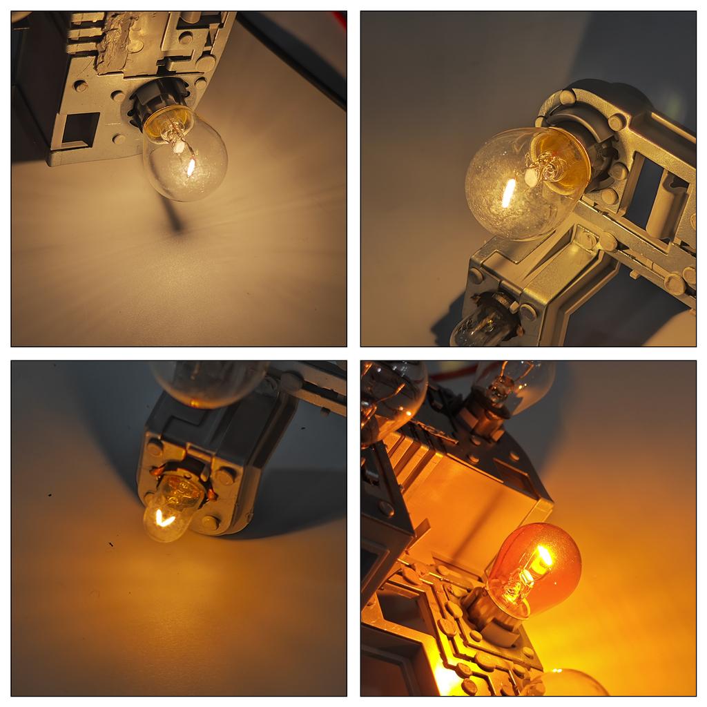 Venstre + Høyre Baklyktpæreholder med Pærer For Mercedes W204 C-Klasse 2007-2010