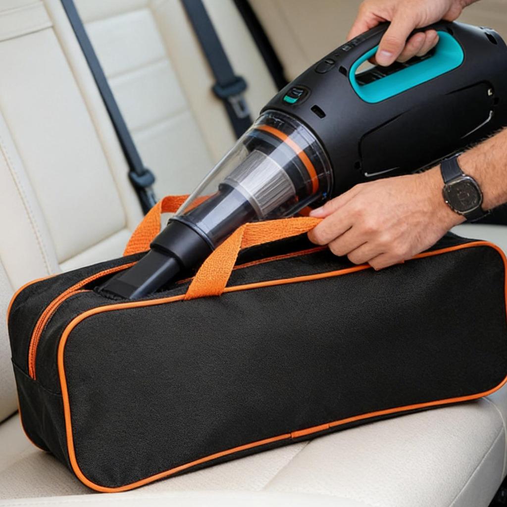 Portable Car Repair Tool Storage Bag Waterproof Oxford Cloth Case For Auto Vacuum Cleaner Air Pump Organizer Pouch Bags