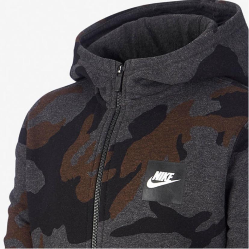 Nike Camo Sports Casual Hoodie Kids jackets AQ5772-032