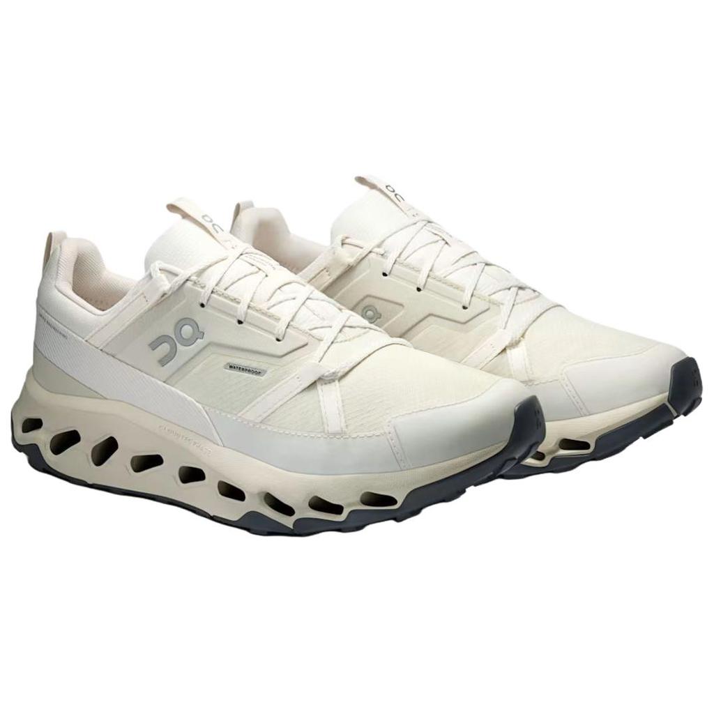On Cloudhoriz Comfortable Soft Shock Absorbing Lightweight Low Top Hiking Shoes Men Hiking Shoes White 3ME10053586