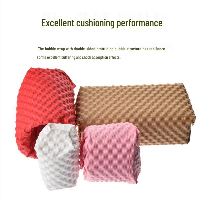 Degradable Polka Dot Cushioning Bubble Wrap Roll for Shock-Absorbing Packaging