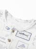 Newborn Unisex Short Sleeve Pure Cotton Bodysuit - Summer 2026, Soft & Comfortable
